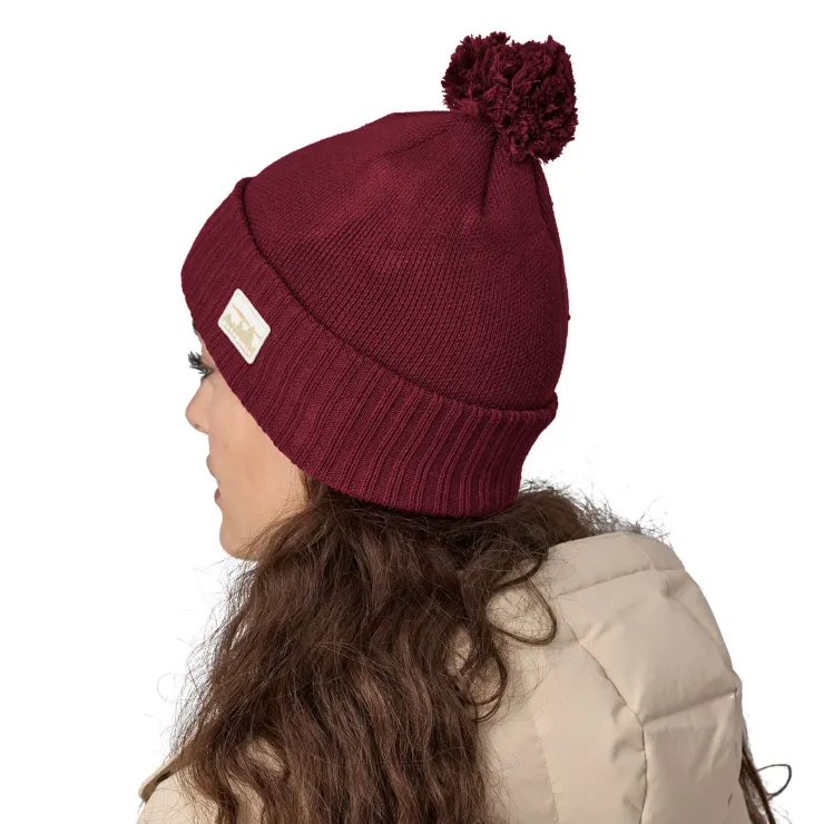 Patagonia Powder Town Beanie - 73 Skyline-Carmine Red Best