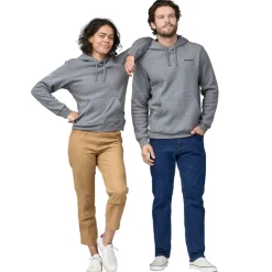 Patagonia Unisex Fitz Roy Icon Uprisal Hoody - Gravel Heather Fashion