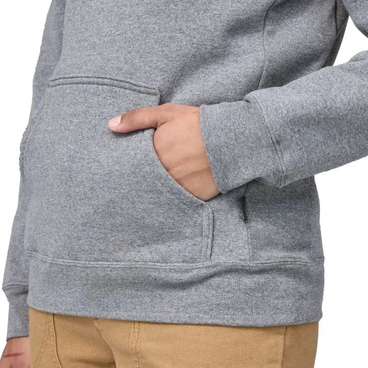 Patagonia Unisex Fitz Roy Icon Uprisal Hoody - Gravel Heather Fashion