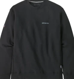 Patagonia Unisex Fitz Roy Icon Uprisal Crew Sweatshirt - Ink Black Best