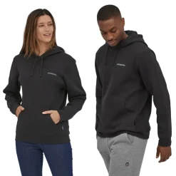Patagonia Unisex Fitz Roy Icon Uprisal Hoody - Ink Black Hot