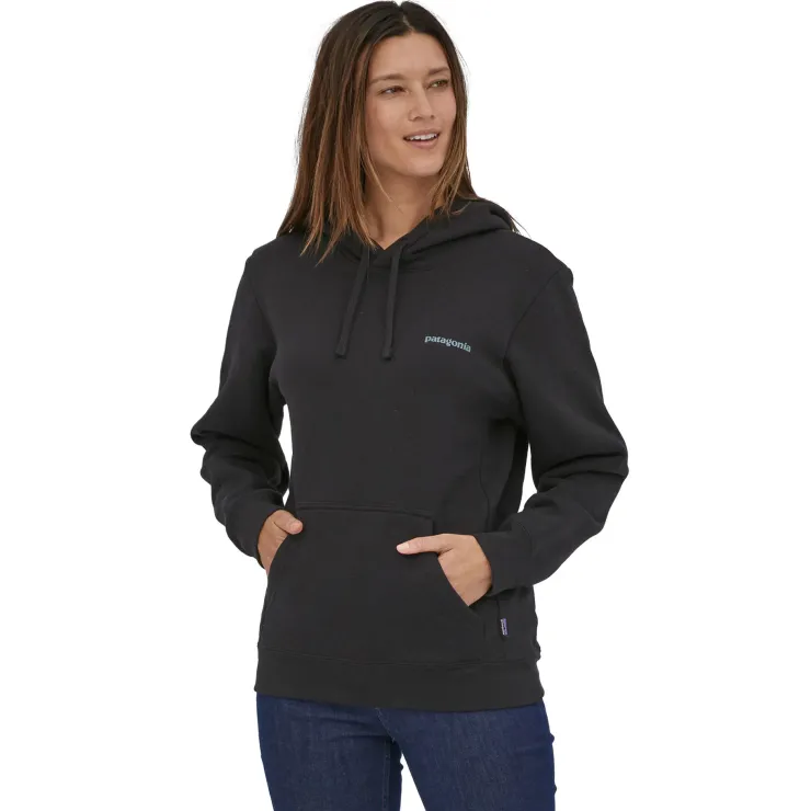 Patagonia Unisex Fitz Roy Icon Uprisal Hoody - Ink Black Hot