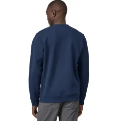 Patagonia Unisex Fitz Roy Icon Uprisal Crew Sweatshirt - Lagom Blue Outlet