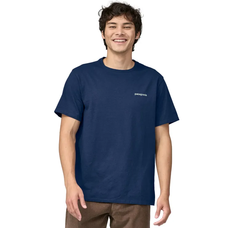Patagonia Unisex Fitz Roy Icon Responsibili-Tee - Lagom Blue Clearance