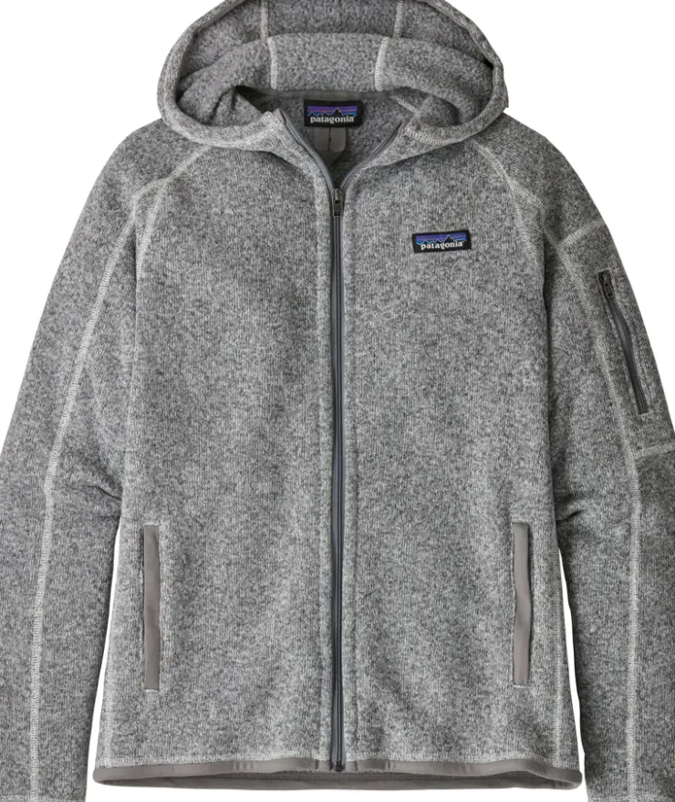 Patagonia Womens Better Sweater Hoody - Birch White Online
