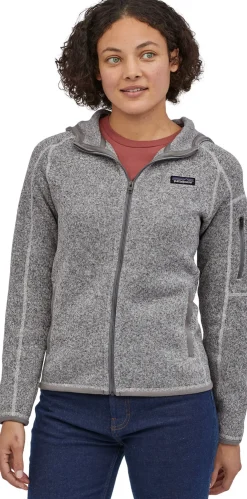 Patagonia Womens Better Sweater Hoody - Birch White Online