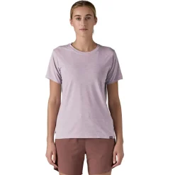 Patagonia Womens Cap Cool Daily Shirt - Foxglove Purple Fashion