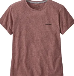 Patagonia Womens P-6 Logo Responsibili-Tee - Dulse Mauve Online