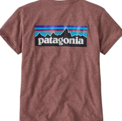 Patagonia Womens P-6 Logo Responsibili-Tee - Dulse Mauve Online