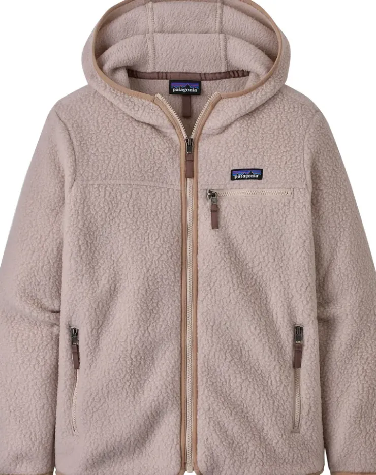 Patagonia Womens Retro Pile Hoody - Shroom Taupe New