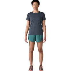 Patagonia Womens Trailfarer Shorts 4 1/2in - Wetland Blue Outlet