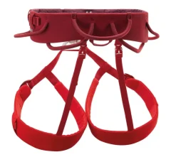 Petzl Adjama Climbing Harness - Dark Red Hot