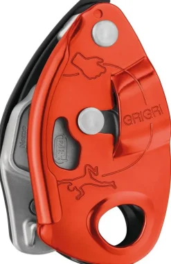 Petzl GRIGRI Belay Device - Red/ Orange New