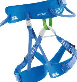 Petzl Macchu Child Harness - Blue Hot