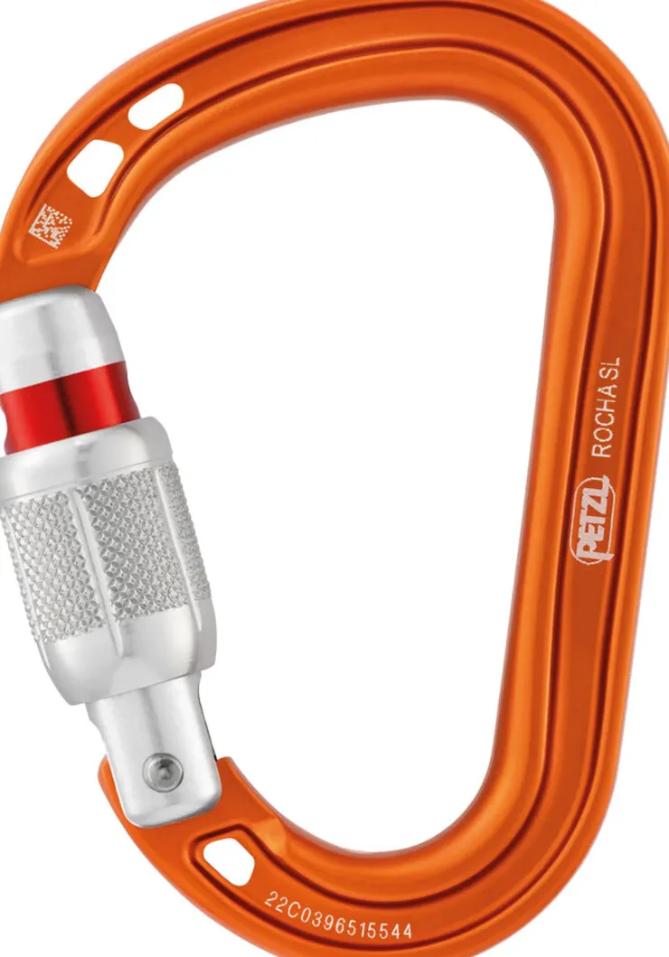 Petzl Rocha Carabiner - Orange Fashion
