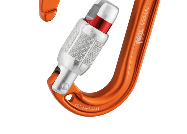 Petzl Rocha Carabiner - Orange Fashion