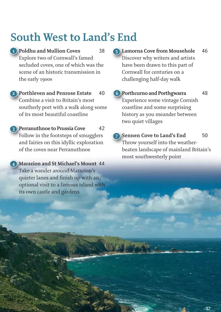 Pocket Mountains Ltd Pocket Mountains Cornwall 40 Coast and Country Walks Best
