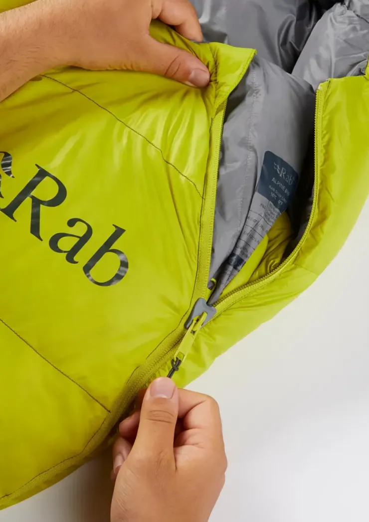 Rab Alpine 800 Sleeping Bag - Right-Zip - Regular Sale