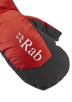 Rab Endurance Down Mitt - Fiery Red New