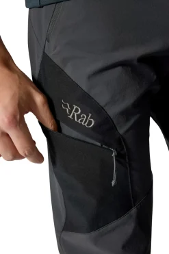Rab Mens Ascendor Pants - Anthracite Outlet