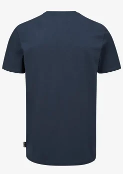 Rab Mens Basecamp Logo Badge Tee - Tempest Blue Online