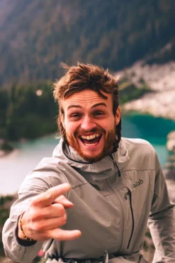 Rab Mens Borealis Alpine Hoody - Light Zinc New