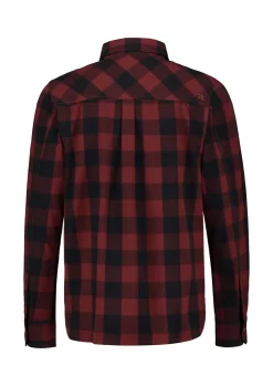 Rab Mens Boundary Shirt - Oxblood Red Check Sale