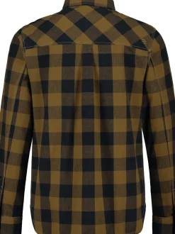 Rab Mens Boundary Shirt - Caramel Check Sale