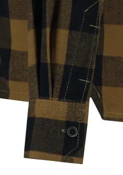 Rab Mens Boundary Shirt - Caramel Check Sale