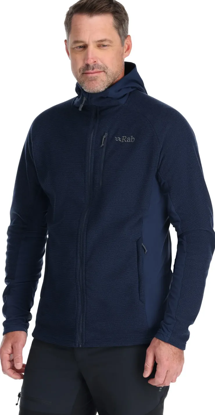 Rab Mens Capacitor Hoody - Deep Ink Hot