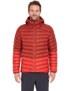 Rab Mens Cirrus Alpine Jacket - Tuscan Red-Dark Horizon Best