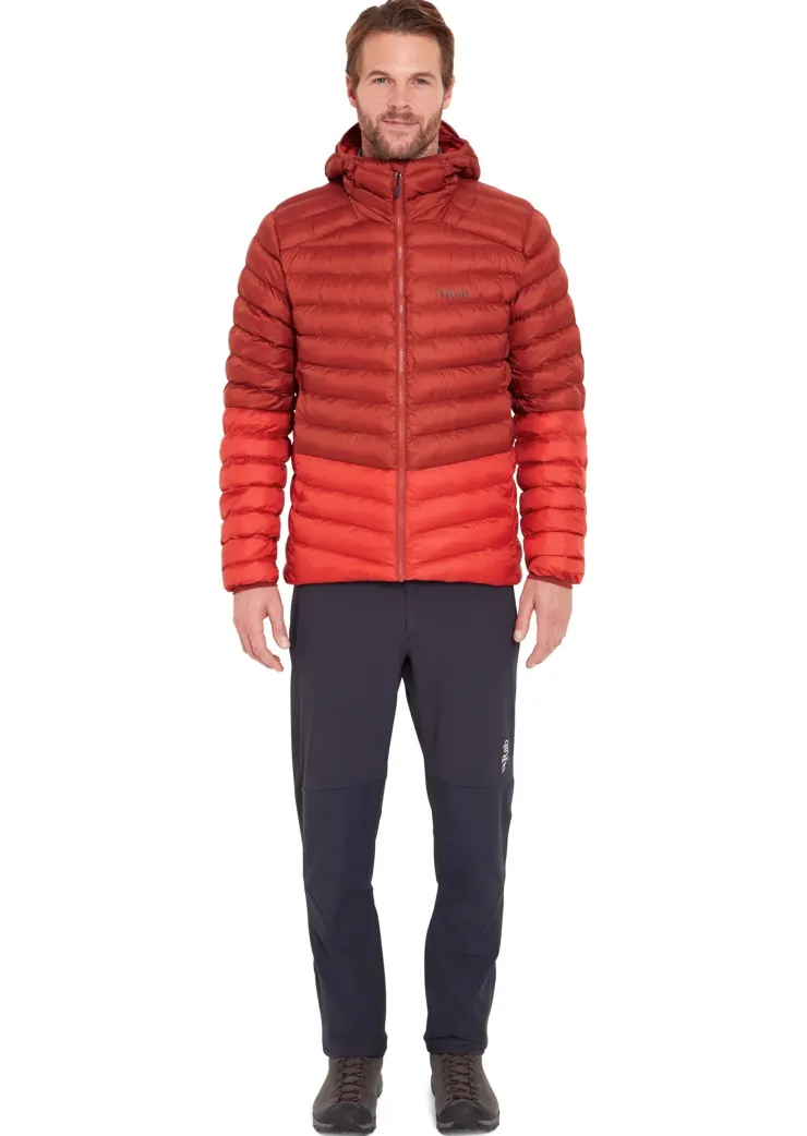Rab Mens Cirrus Alpine Jacket - Tuscan Red-Dark Horizon Best