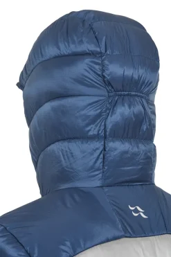 Rab Mens Cirrus Ultra Hoody - Tempest Blue-Light Zinc Hot