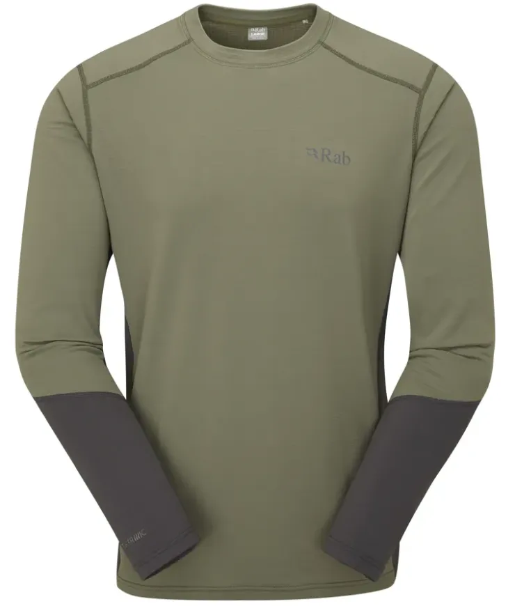 Rab Mens Conduit Crew - Light Khaki Fashion