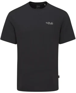 Rab Mens Crimp Elevation Tee - Beluga Hot