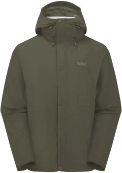 Rab Mens Downpour Jacket - Army Clearance