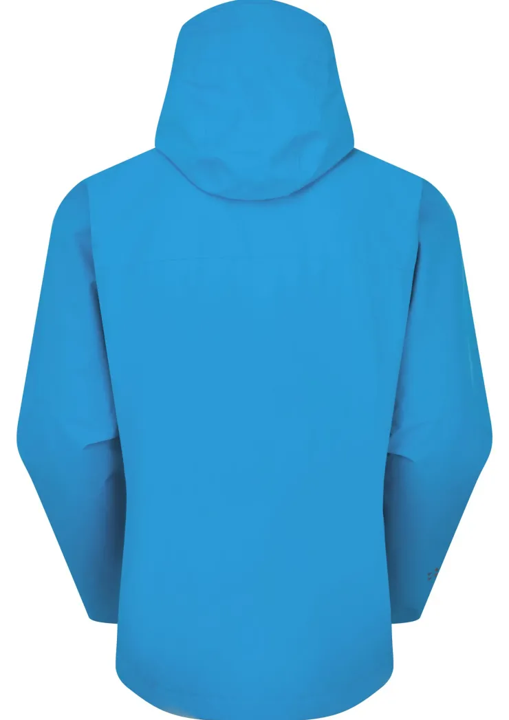 Rab Mens Downpour Jacket - Maya Blue Hot