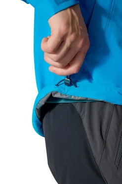 Rab Mens Downpour Jacket - Maya Blue Hot