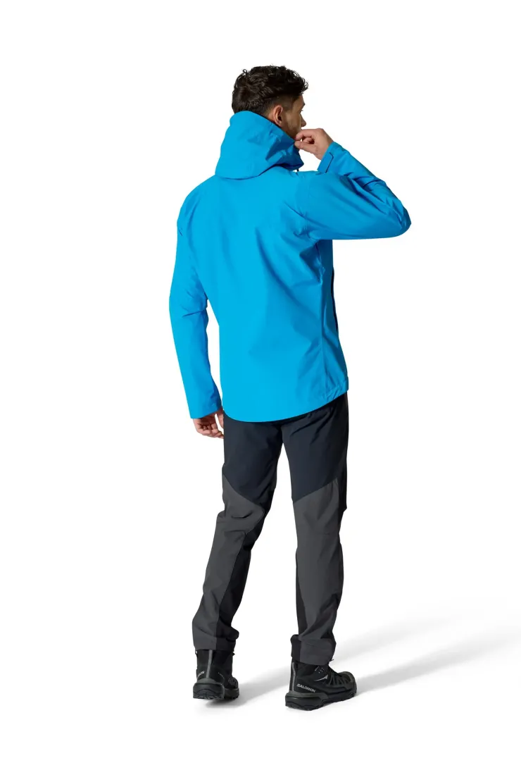 Rab Mens Downpour Jacket - Maya Blue Hot