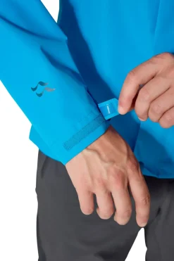 Rab Mens Downpour Jacket - Maya Blue Hot