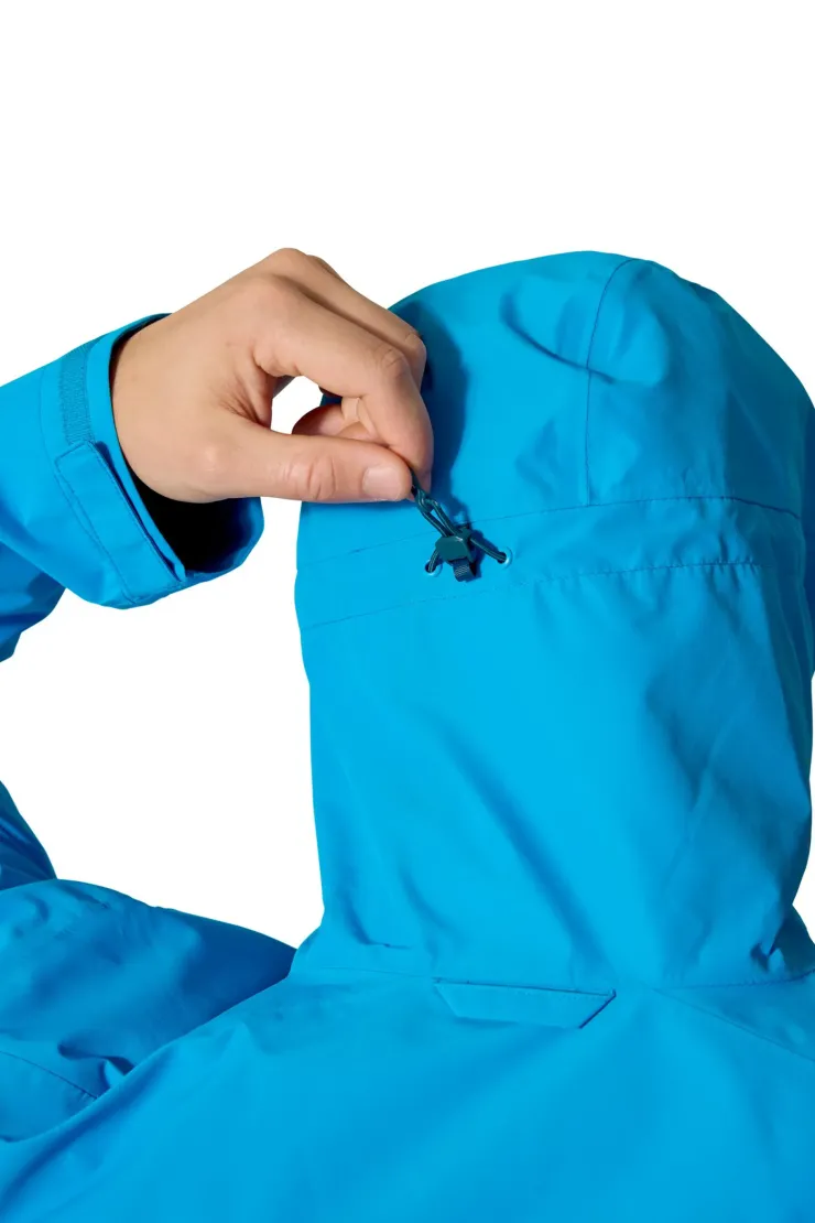 Rab Mens Downpour Jacket - Maya Blue Hot