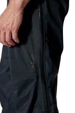 Rab Mens Downpour Mountain Pants - Black Clearance