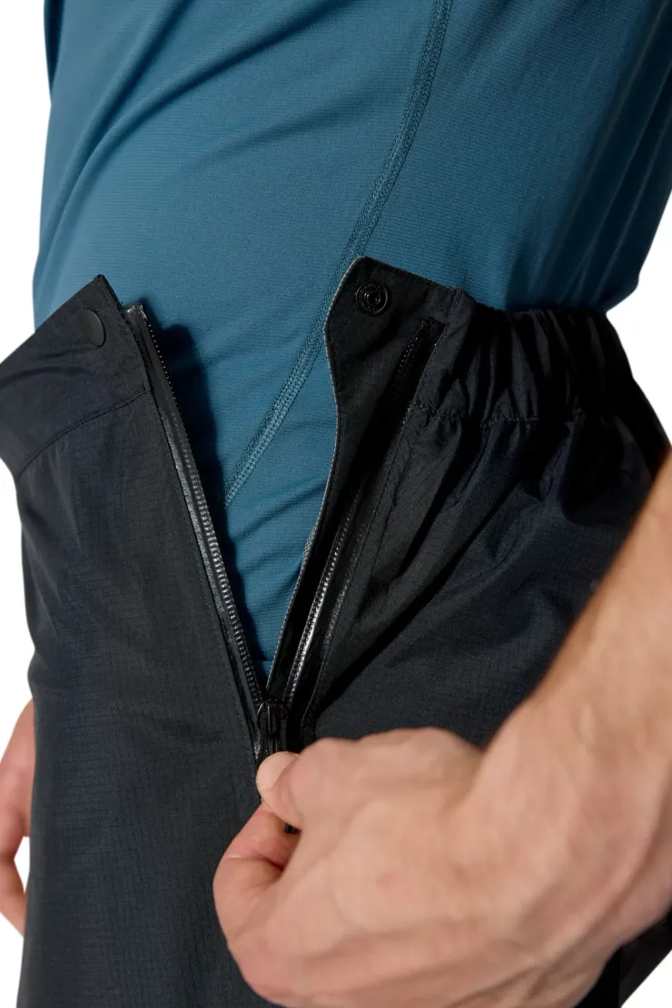 Rab Mens Downpour Mountain Pants - Black Clearance