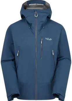 Rab Mens Downpour Mountain Jacket - Tempest Blue Hot