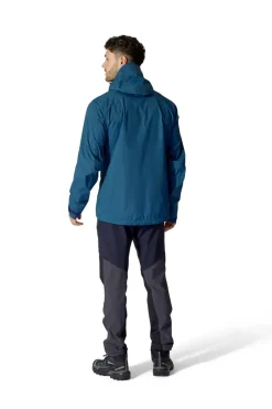 Rab Mens Downpour Mountain Jacket - Tempest Blue Hot
