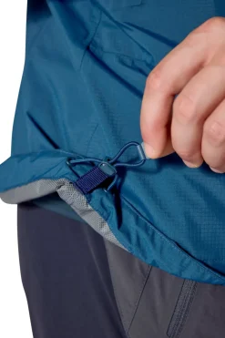 Rab Mens Downpour Mountain Jacket - Tempest Blue Hot