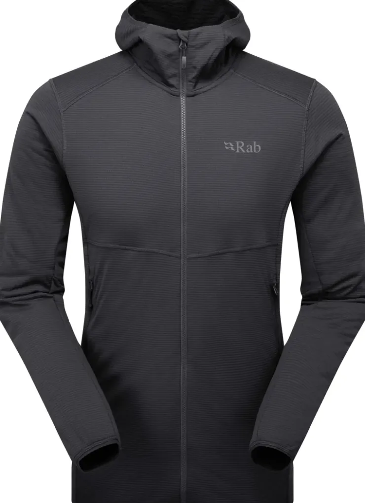 Rab Mens Evolute Hoody - Beluga Hot