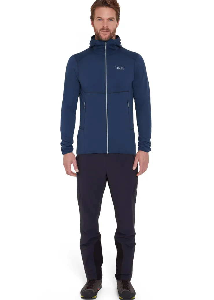 Rab Mens Evolute Hoody - Tempest Blue Clearance