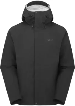 Rab Mens Firewall Jacket - Black Outlet