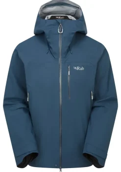 Rab Mens Firewall Mountain Jacket - Tempest Blue New